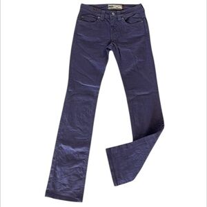Notify Hellebora made in Italy size 26 purple straight leg jeans